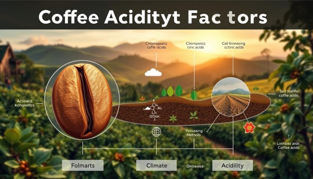 coffee acidity factors