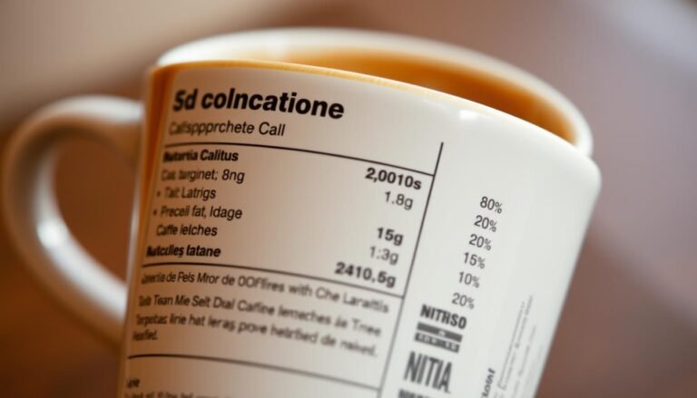 cappuccino calories