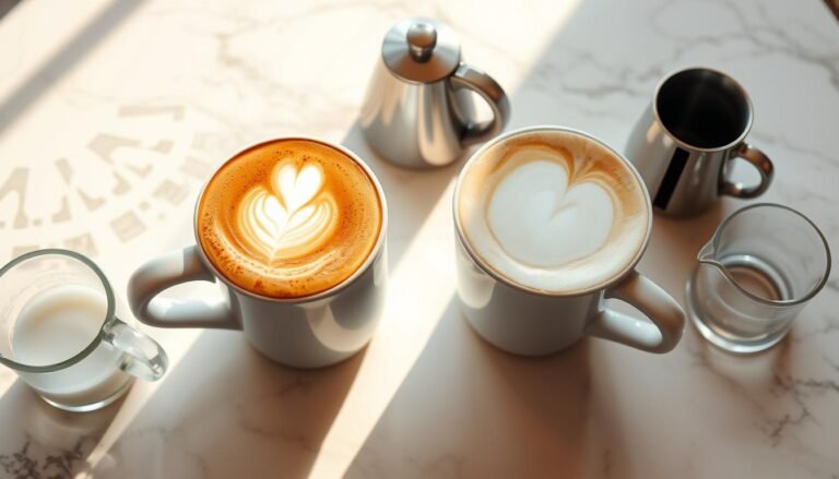 cappuccino vs latte